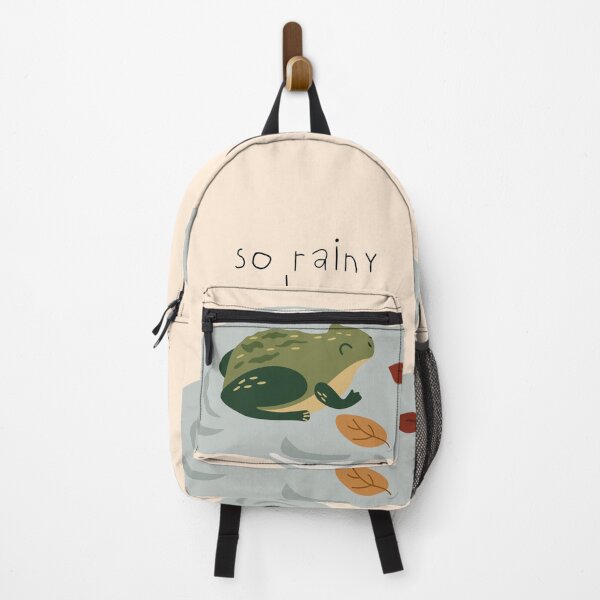 Item preview, So rainy day art with cute frog designed and sold by Luamor.