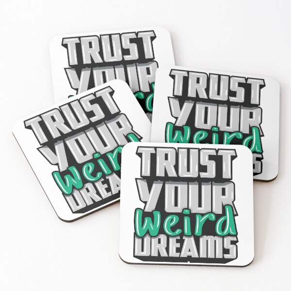 Item preview, Trust Your Weird Dreams – Bold Motivational Quote designed and sold by Creative Printful Designs.
