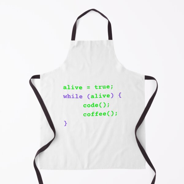 Item preview, while alive loop funny programmer code developer designed and sold by 88DesignStudio.