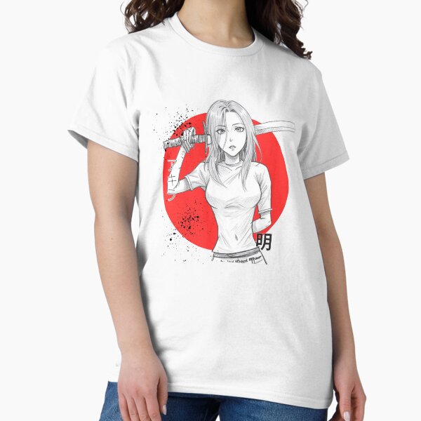 Item preview, Akira 明 – Katana Girl in Red Sun designed and sold by darkGreen-ivies.