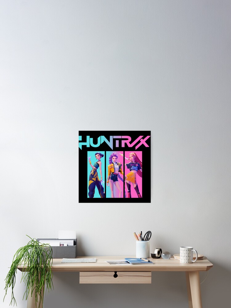 Huntrix - Kpop Demon Hunter Poster