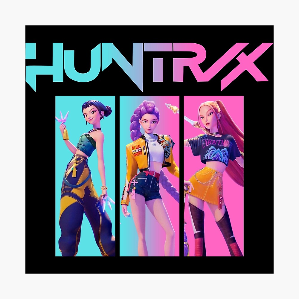 Huntrix - Kpop Demon Hunter Poster