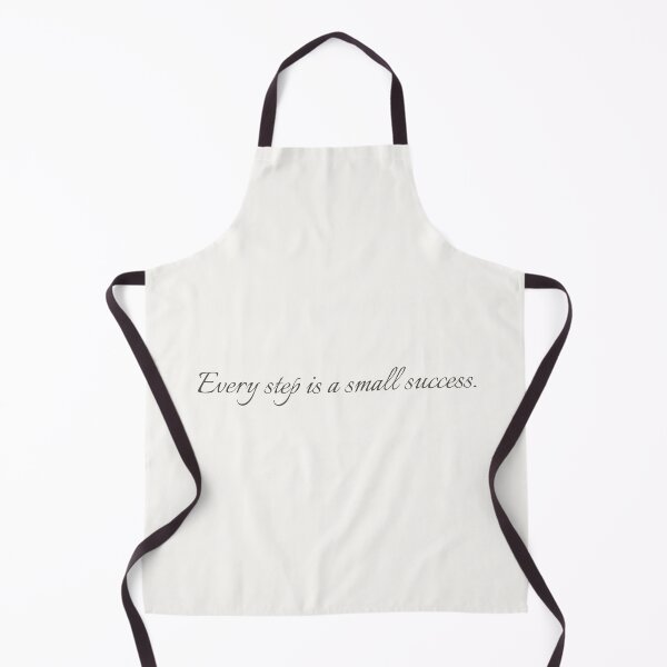 Item preview, Every step is a small success – gentle progress quote print designed and sold by KWkindwaves.