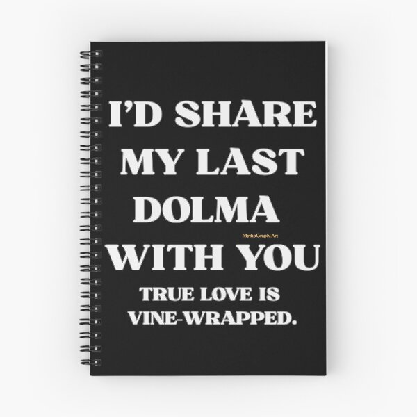 Item preview, Amor por la comida griega – Dolma Sharing Design designed and sold by mythographiaart.