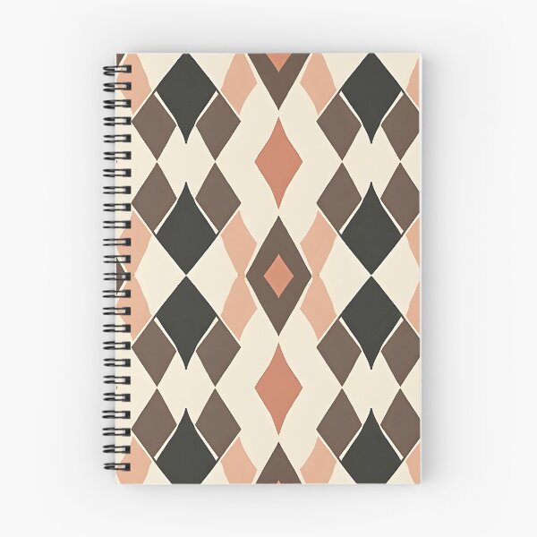 Artikelvorschau, Mid-Century Modern Rautenmuster entworfen und verkauft von Prints and Lifestyle.