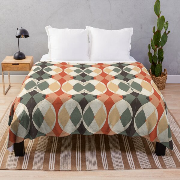 Artikelvorschau, Mid-Century Modern Rautenmuster entworfen und verkauft von Prints and Lifestyle.