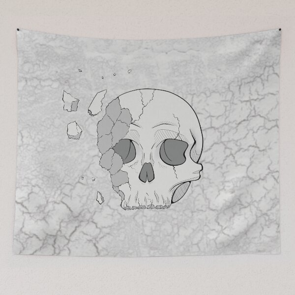 Item preview, Cracked Skull designed and sold by Mamie-Tysane.