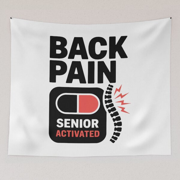 Item preview, Back Pain – Senior Mode: Activated designed and sold by SignumShop.