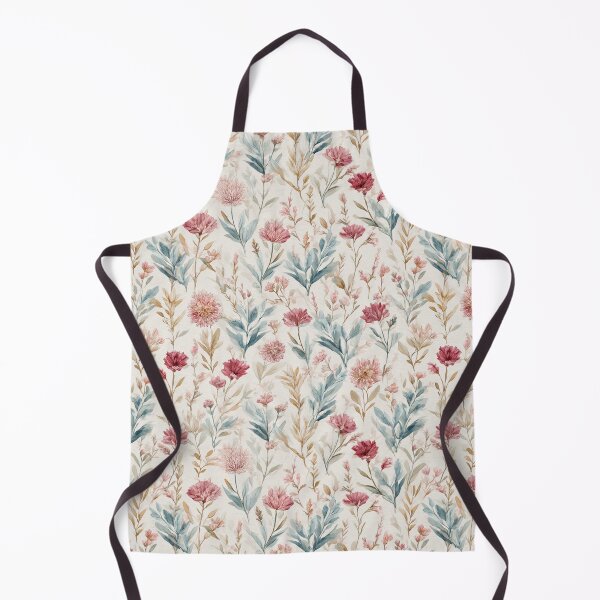 Artikelvorschau, Vintages Aquarell-Wildblumenmuster entworfen und verkauft von CleverboyDsgns.