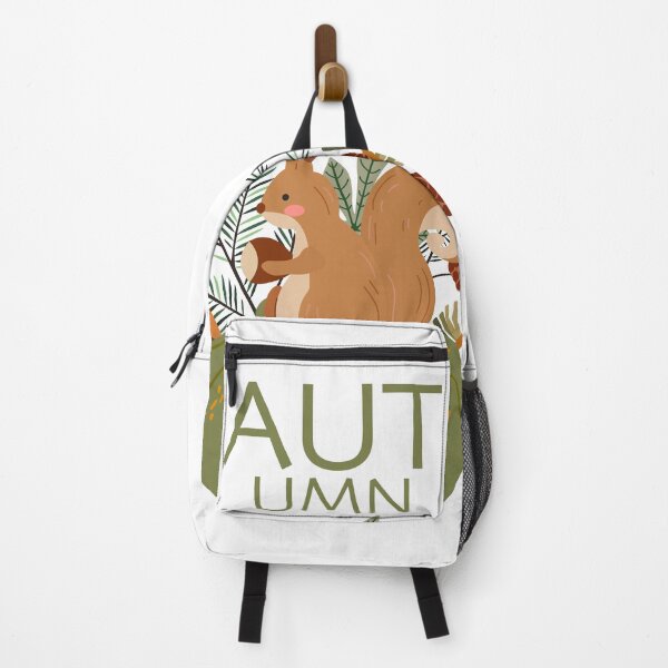 Item preview, Squirrel, pumpkin, autumn leaves designed and sold by Luamor.