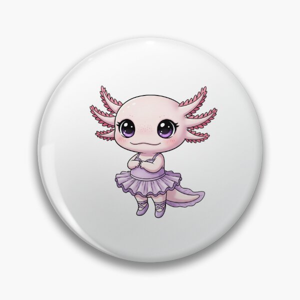 Artikelvorschau, Ballerinolotl – Süßer Axolotl im lavendelfarbenen Tutu entworfen und verkauft von IndiVibe.