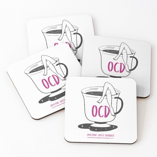 Item preview, Obsessed Coffee Disorder Design designed and sold by State 48 Collective.