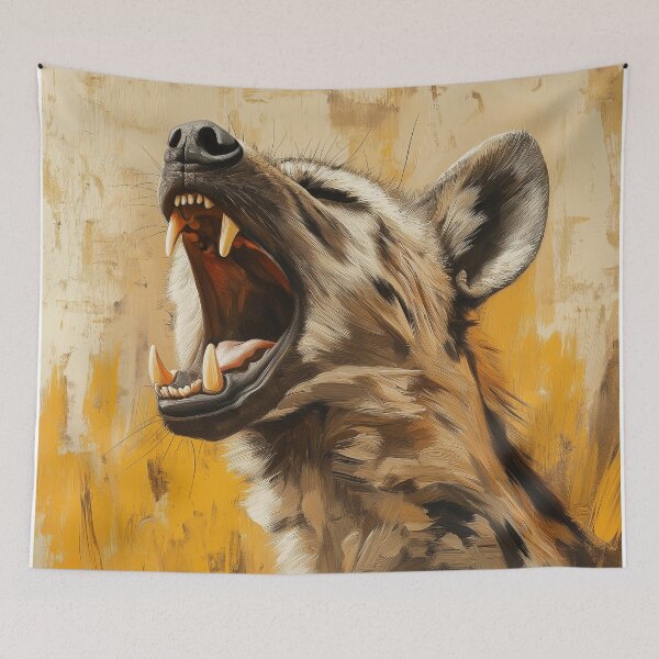 Item preview, Stunning Hyena Painting for Home & Office designed and sold by LazyOwlStore.