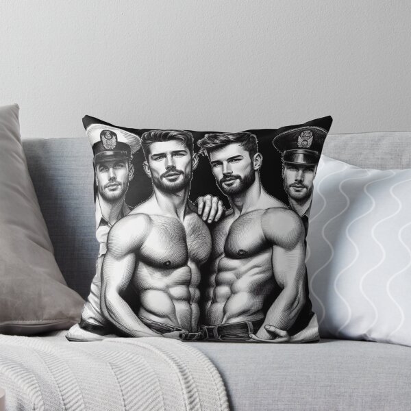 Item preview, At Your Command Tom of Finland Tribute Military Gay Pride Graphic Design designed and sold by ItsAKinkThing.