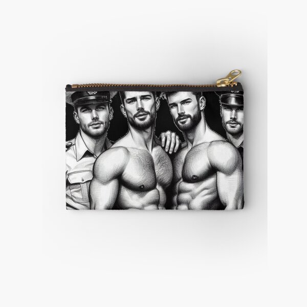 Item preview, At Your Command Tom of Finland Tribute Military Gay Pride Graphic Design designed and sold by ItsAKinkThing.