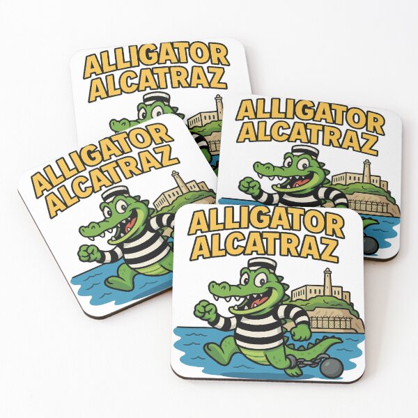 Aperçu de l'œuvre Alligator Alcatraz créée et vendue par Marcite.