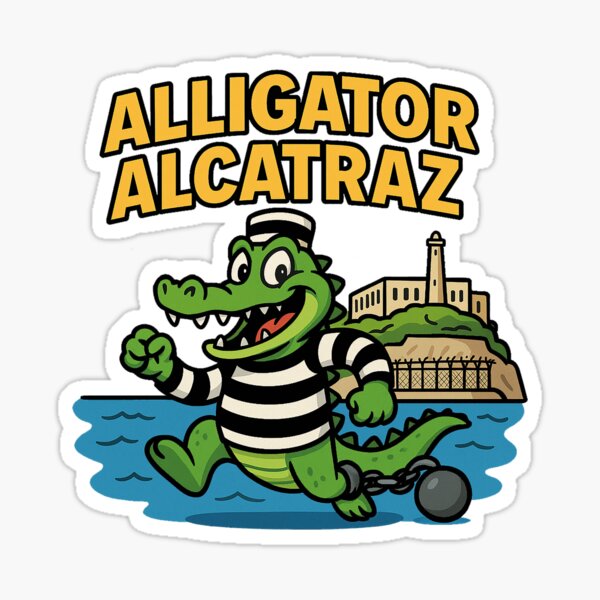 Item preview, Alligator Alcatraz designed and sold by Marcite.