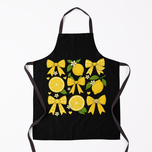 Item preview, Coquette Lemons – Lemon Slices, Bows Blossoms Cottagecore Citrus Design designed and sold by EmeraldeaArt.