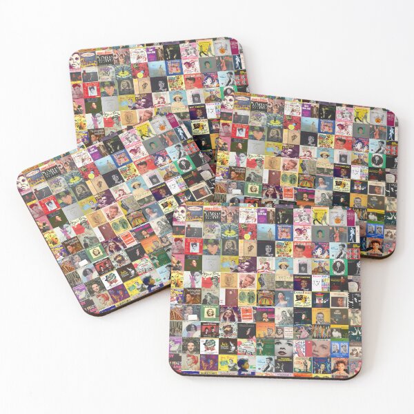 Item preview, Record Collage – Vintage Album Art Collection designed and sold by hangmeart.