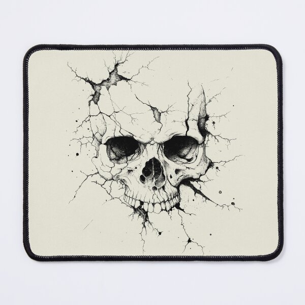 Item preview, Cracked Skull designed and sold by NickTaroDesign.