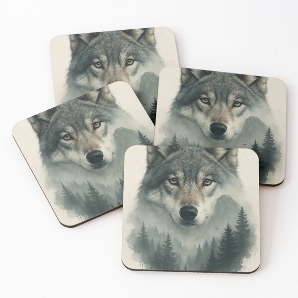 Item preview, Mystical Forest Wolf designed and sold by Bernd Friese.