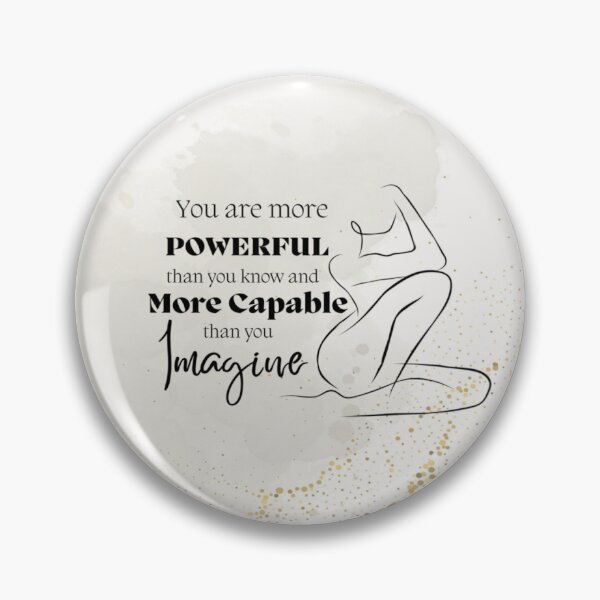 Item preview, You Are Powerful Than You Know | Women Motivational Wallart for Bedroom designed and sold by skkyfaithArtz.