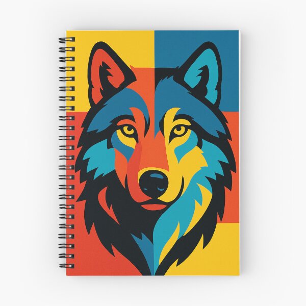 Item preview, Colorful Geometry Wolf designed and sold by Bernd Friese.