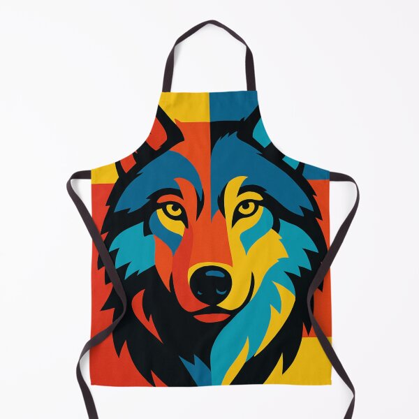 Item preview, Colorful Geometry Wolf designed and sold by Bernd Friese.