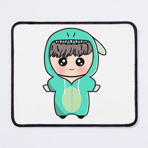 Item preview, BTS Jimin Dinossaur Chibi Kpop designed and sold by hevysz.