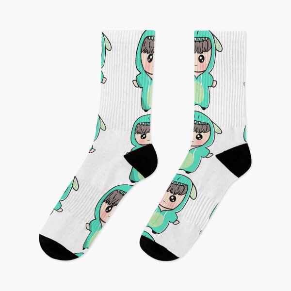 Item preview, BTS Jimin Dinossaur Chibi Kpop designed and sold by hevysz.