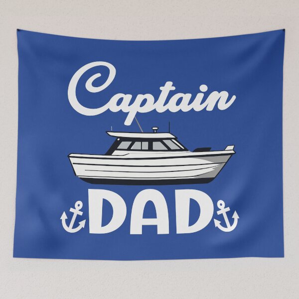 Item preview,  Vintage Captain Dad Lake Boating Father's Day designed and sold by Colorfulman.