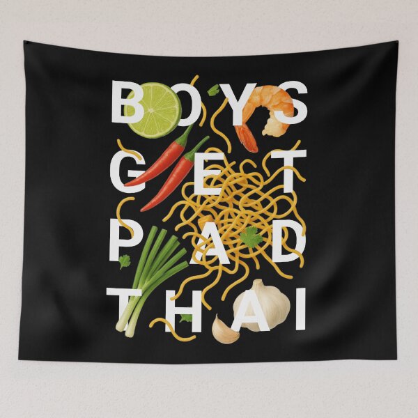 Item preview, Boys Get Pad Thai designed and sold by greggfriedrice.