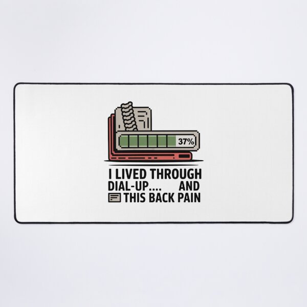 Item preview, I Lived Through Dial-Up designed and sold by SignumShop.