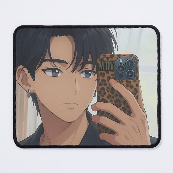Item preview, BTS V Taehyung Anime Style, Army, Borahae, I Purple You, TaeTae, Bangtan, ApoBangpo designed and sold by matchakpop.