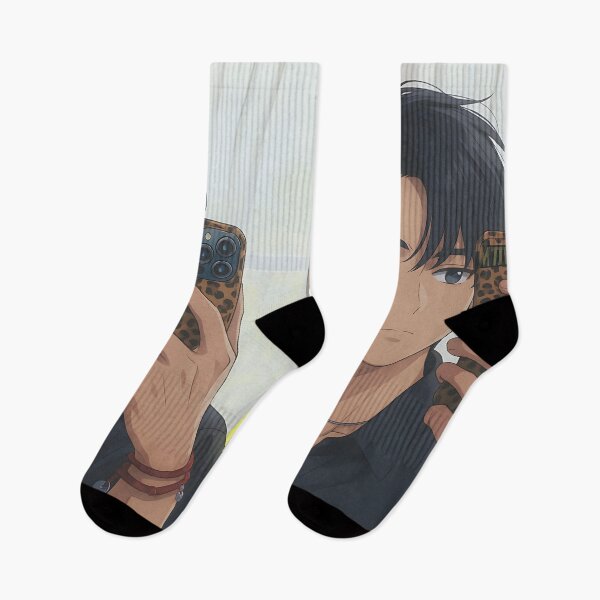 Item preview, BTS V Taehyung Anime Style, Army, Borahae, I Purple You, TaeTae, Bangtan, ApoBangpo designed and sold by matchakpop.
