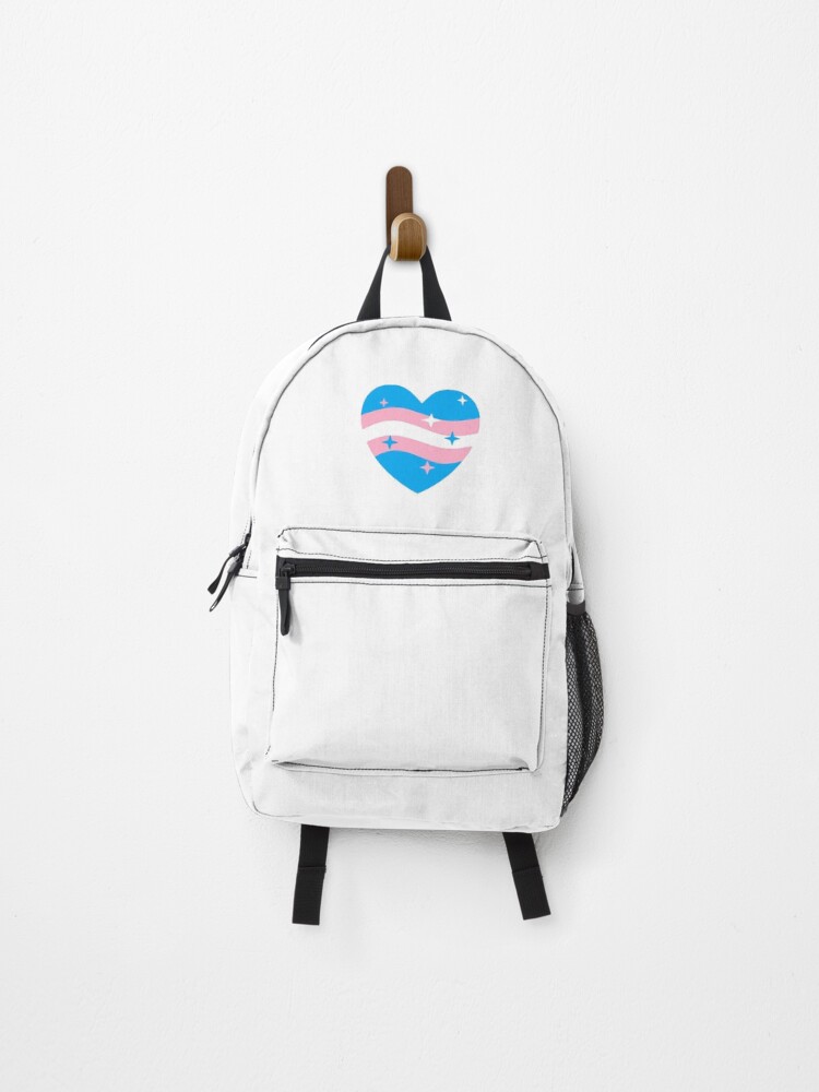 Thumbnail 1 of 3, Backpack, Trans Pride Design designed and sold by MagicFolfMarket.