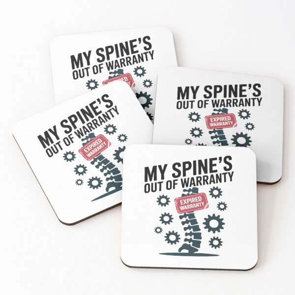 Item preview, My Spine's Out of Warranty designed and sold by SignumShop.