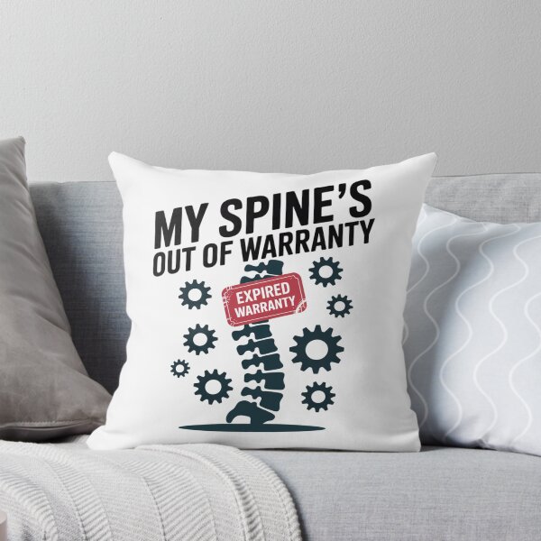 Item preview, My Spine's Out of Warranty designed and sold by SignumShop.