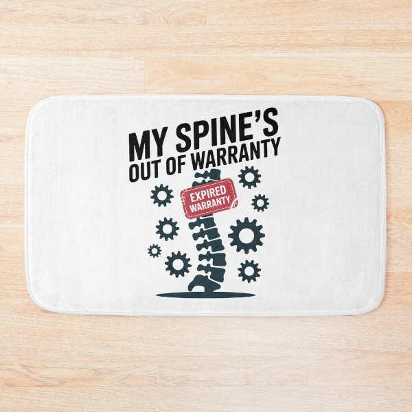 Item preview, My Spine's Out of Warranty designed and sold by SignumShop.