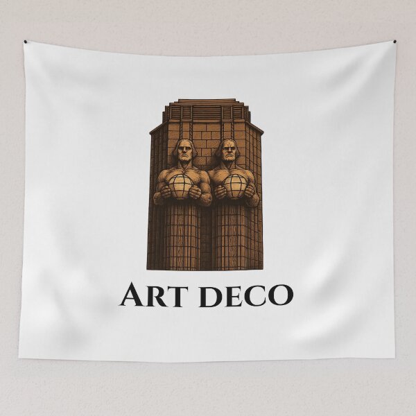 Item preview, Art Deco Guardians of Helsinki designed and sold by Fleetwood1994.