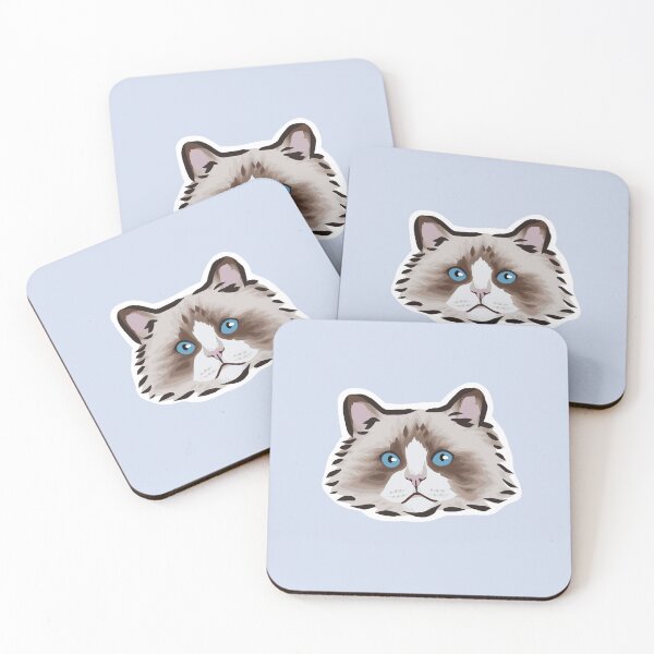 Item preview, Ragdoll cat designed and sold by Atelier Girouette .
