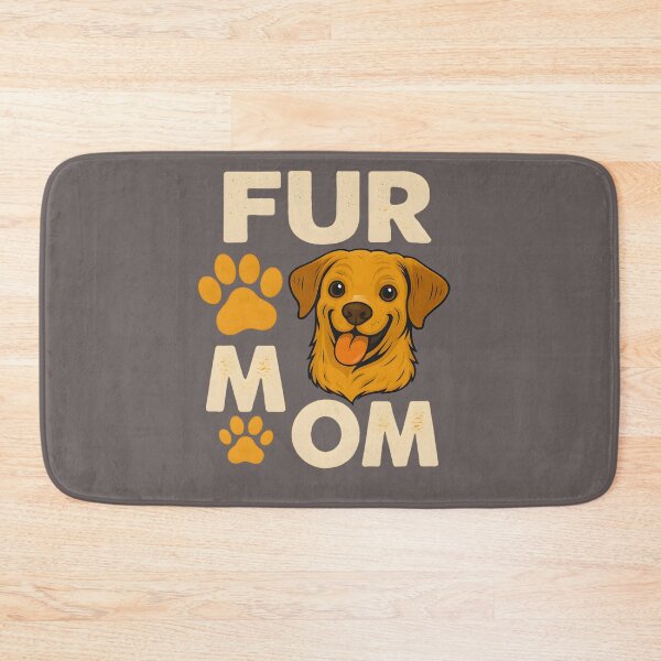 Item preview, Fur Mom Cute Dog Lover T-Shirt – Golden Retriever Mom Gift designed and sold by MatvHelen.