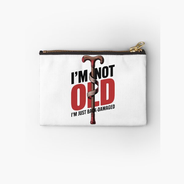 Item preview, I'm Not Old – I'm Just Back-Damaged designed and sold by SignumShop.