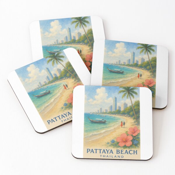 Item preview, Pattaya Beach Fantasy | Anime-Style Tropical Thailand designed and sold by konthai.familyart.
