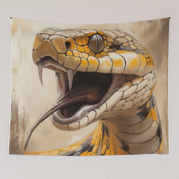 Item preview, Stunning King Cobra Painting for Home & Office designed and sold by LazyOwlStore.