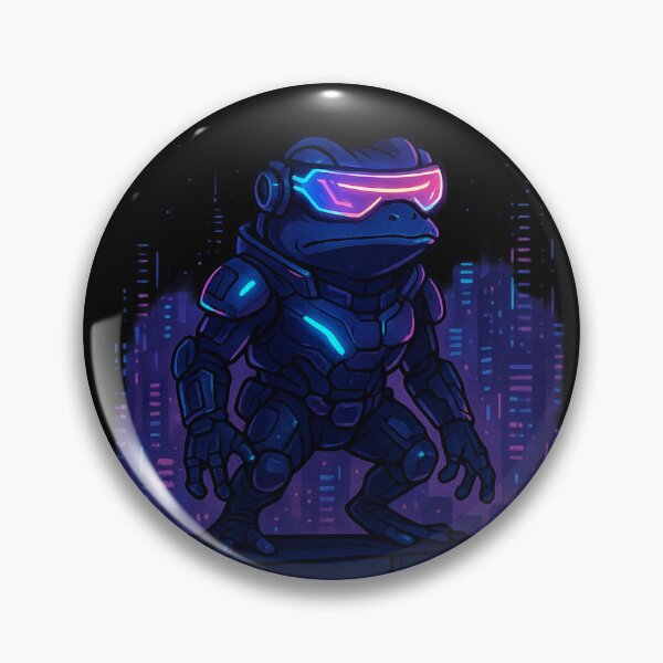 Item preview, CyberFrog 2099 designed and sold by ARKAN_ART_SHOP.