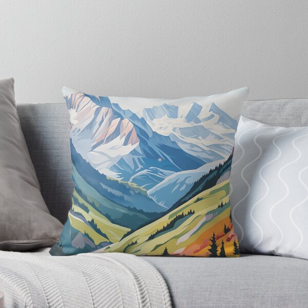 Item preview, SWISS ALPS TRAVEL ART designed and sold by MarkedArtPrints.