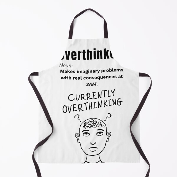 Item preview, Overthinker Definition – Funny Late Night Anxiety Quote Design designed and sold by Teenomix.