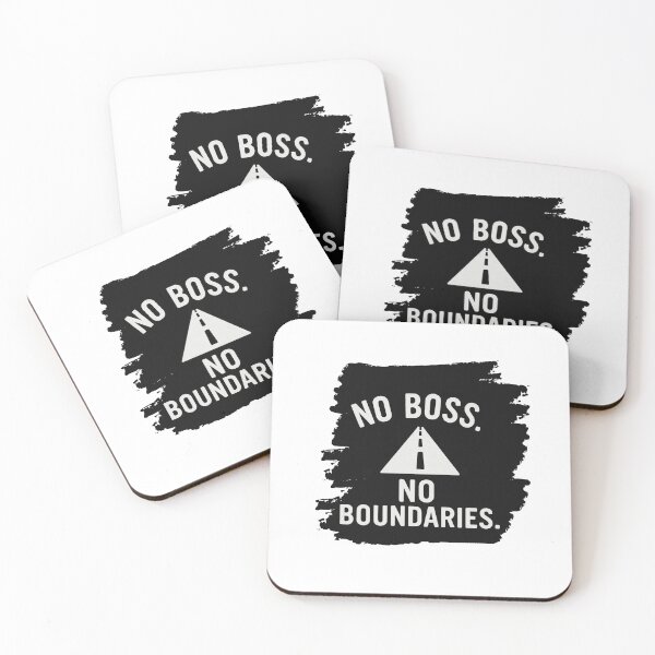 Item preview, No Boss Life – Bold Quote for Freelancers & Free Spirits designed and sold by Moris-shop.