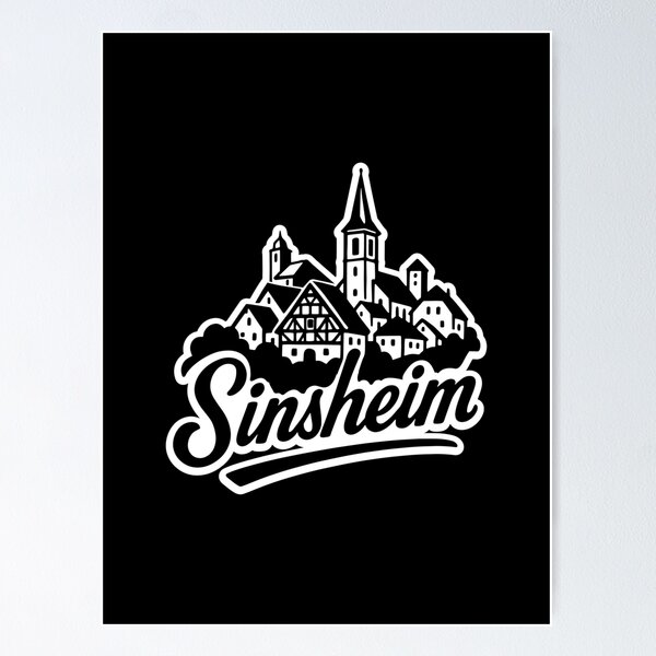 Item preview, Sinsheim Townscape  designed and sold by Boogosh.